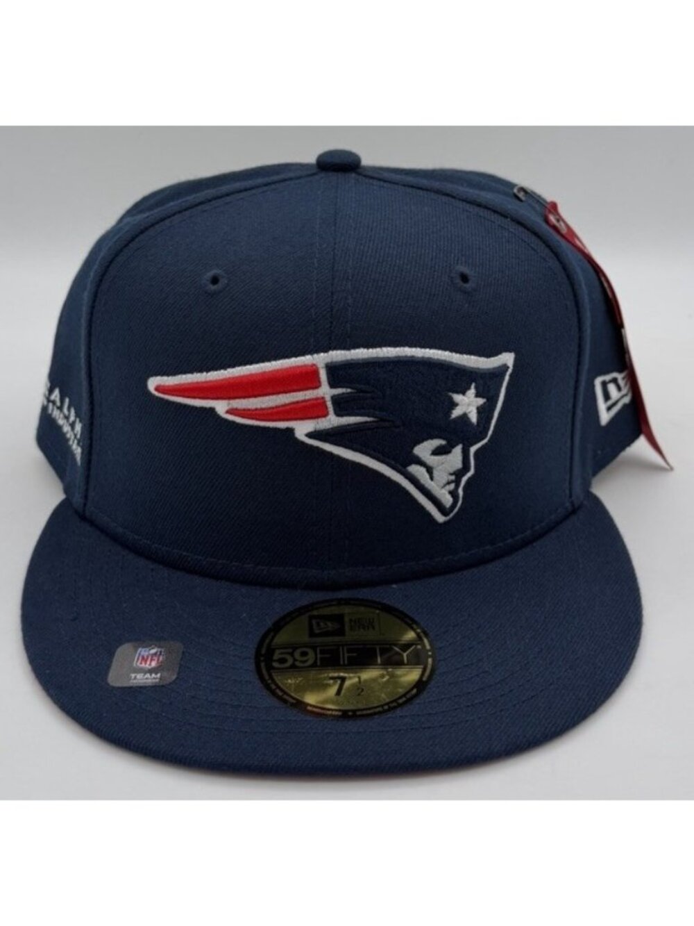 Alpha Industries X New Era 59Fifty New England Patriots NFL Fitted Hat Cap 7 1/2